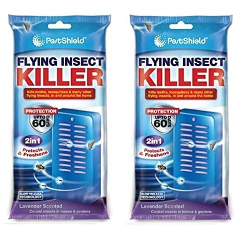 Pestshield 2XPESTSHIELD FLYING INSECT KILLER PORTABLE INDOOR OUTDOOR UNIT 2 IN 1 PROTECT Cover