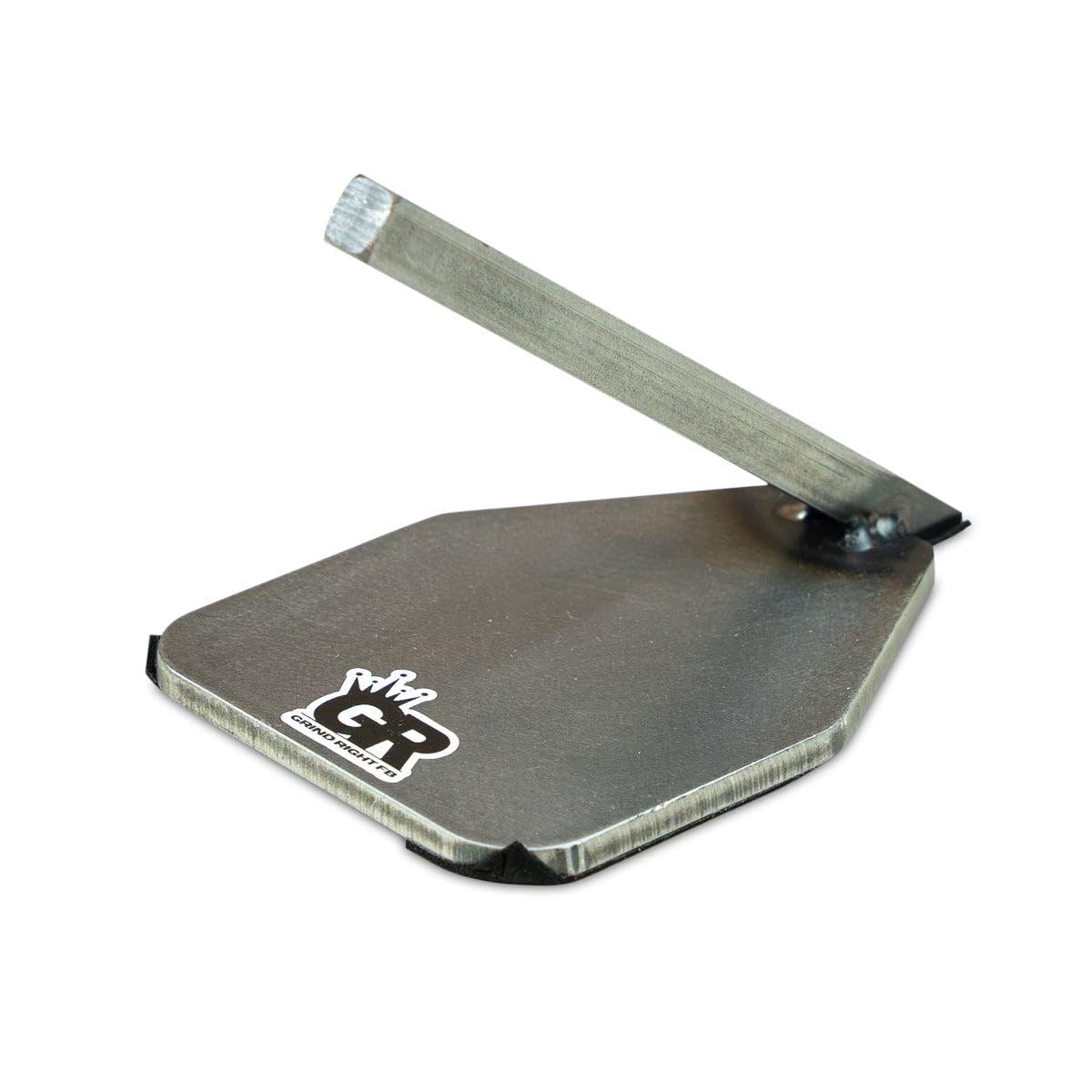 Grind Right Portable Square Pole Jam Fingerboard Rail Raw