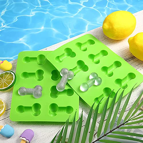 Bac a Glacon Silicone de Forme Drôle Moule Gateau Silicone Moule Gâteau Rigolo Moule Silicone Bougie 3d Moule Chocolat Moule à Glaçons pour Glacon...