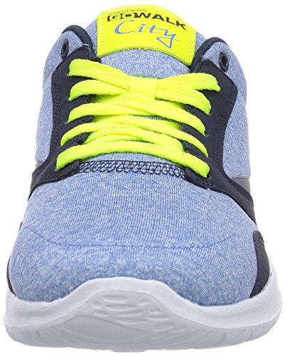 Skechers Skechers Women's Low-Top Sneakers, Blue-Blau (Nvlm), 6 UK