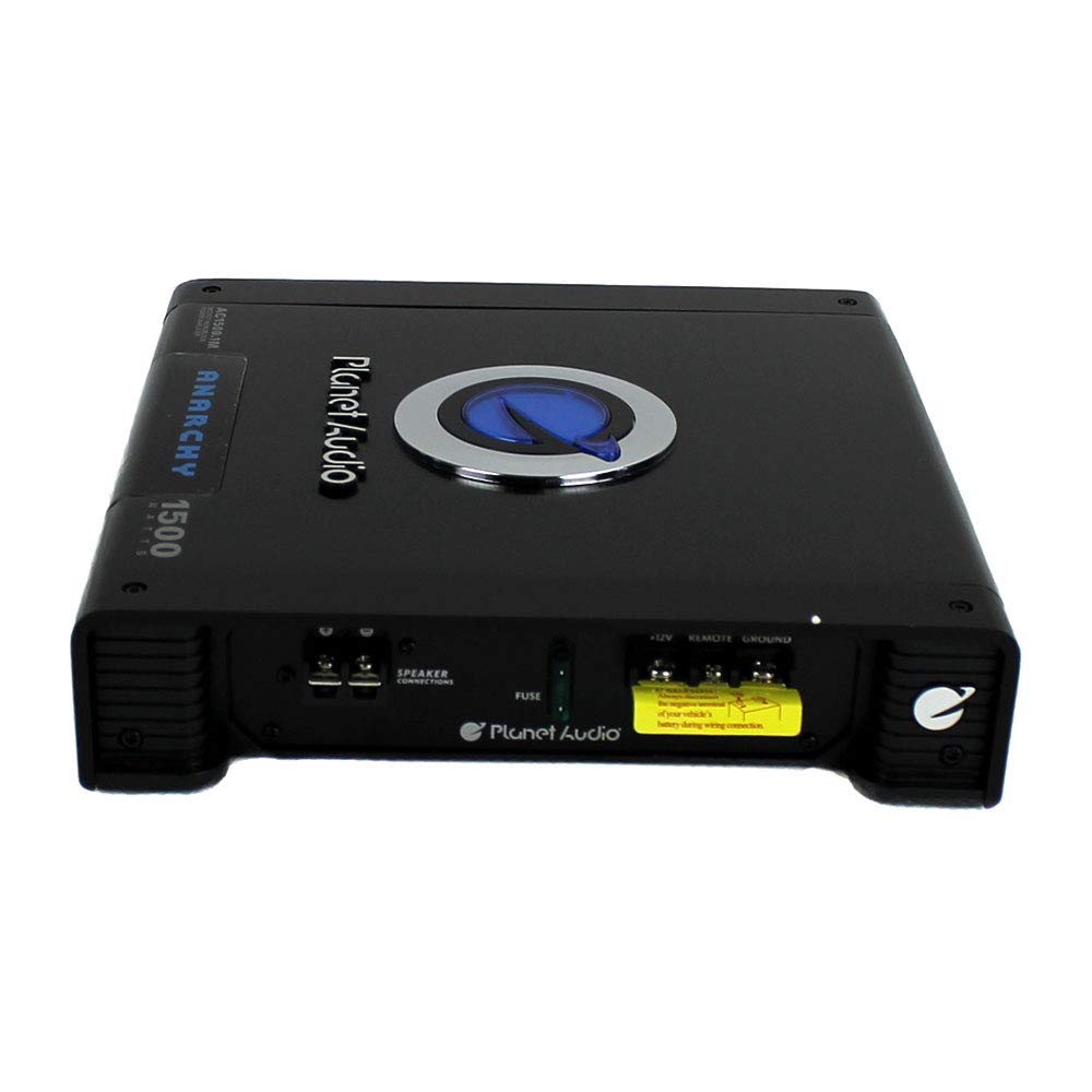 MTX 12-Inch Dual Subwoofer with Amp & Wiring Kit - Complete Car Sound System Bundle with 1200W Loaded Enclosure, Planet Audio Peak 1500W Monoblock Amplifier, and Soundstorm 8 Gauge Installation Set