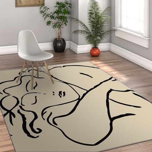 Tapis Henri Matisse antidérapant 60x180cm : fini les glissades dans le salon