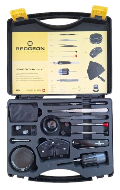 Mallette d'horloger Bergeon 7814 pour éviter les rayures sur vos montres