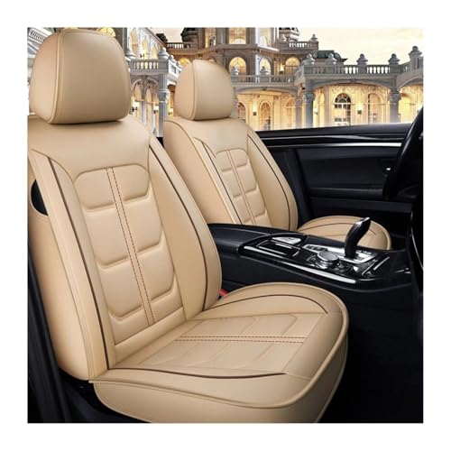 Housses de siège de voiture beige protecteurs de siège universels Lancer