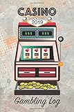  Casino Gambling Log: 2019 Daily Planner Gaming Organizer
