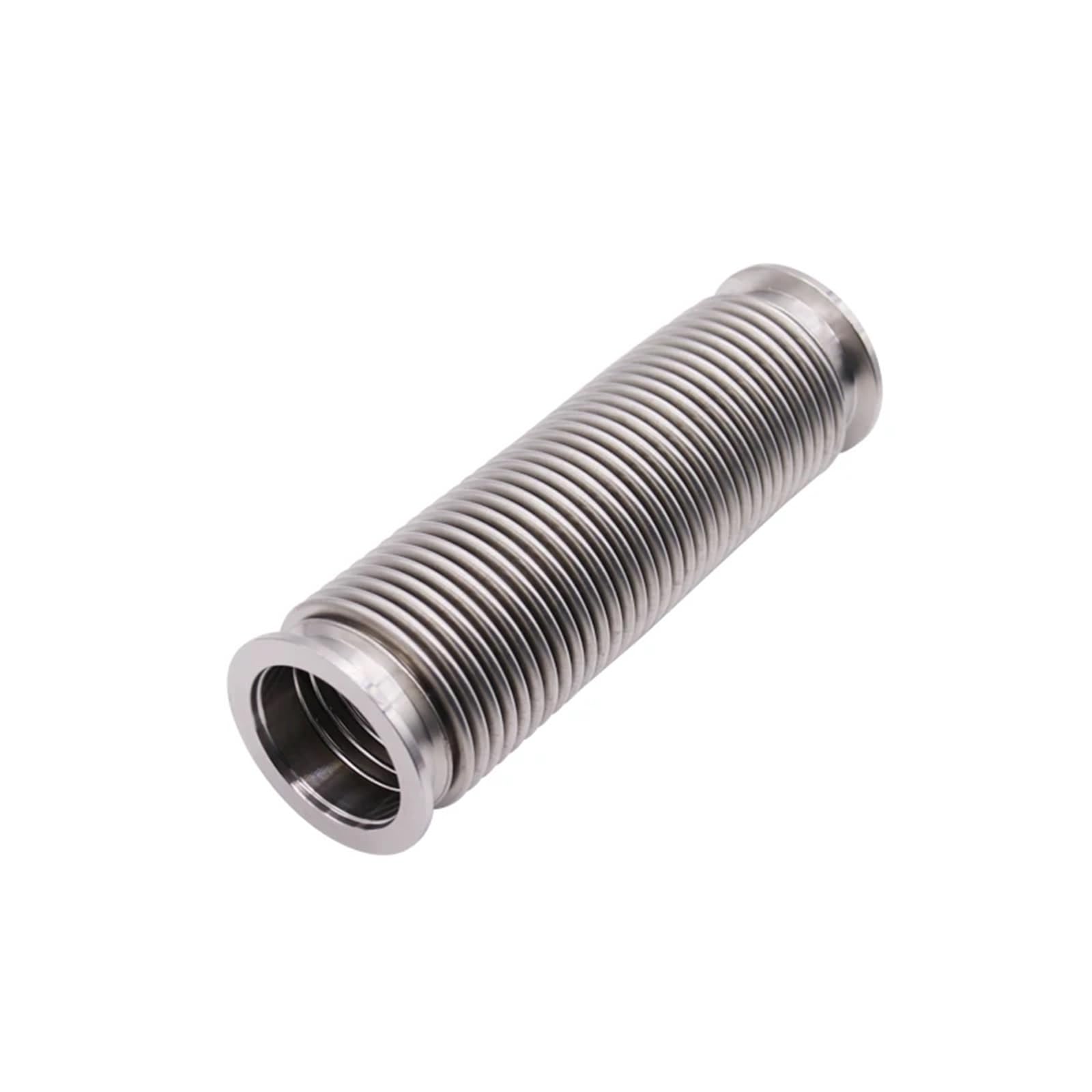 KF40 Tuyau flexible en acier inoxydable 304 pour pompe (soufflets durs, KF40_800 mm)