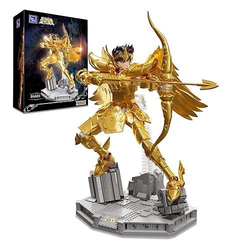 Support Figurine Saint Seiya BELTI – Plastique 9,5x7,5 Cm – 4 Couleurs – Cadeau Collector
