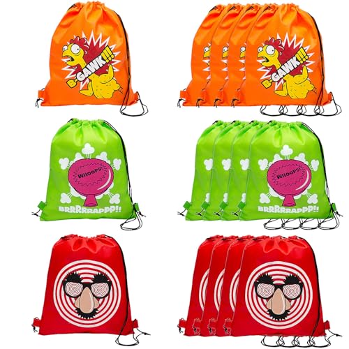 Fun Express Mochilas clássicas médias com cordão de 30,5 cm x 38 cm