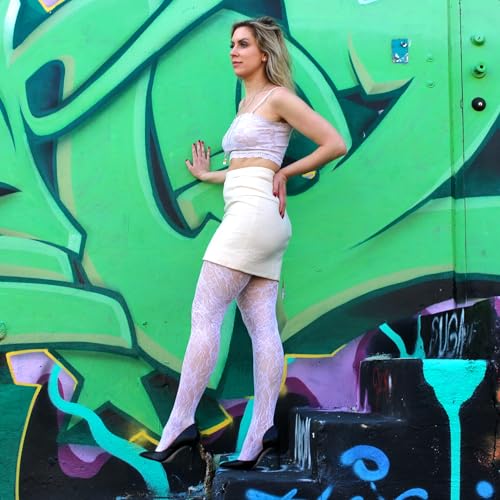 Millennials In Motion Fishnet Patterned Tights2