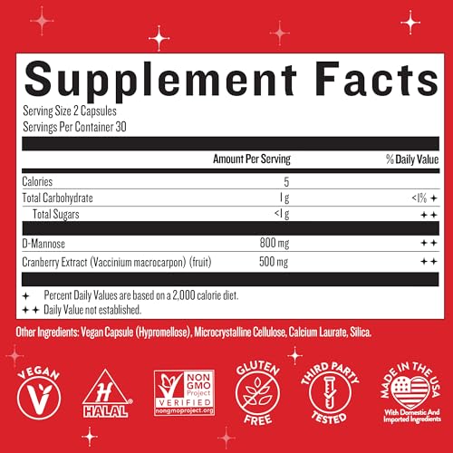 Image of Legendairy Milk Girl's Gotta Go - UTI Support Supplement - Urinary Tract Health for Women - UTI Relief for Women with Sugar-Free Cranberry and D-Mannose, 30 Servings