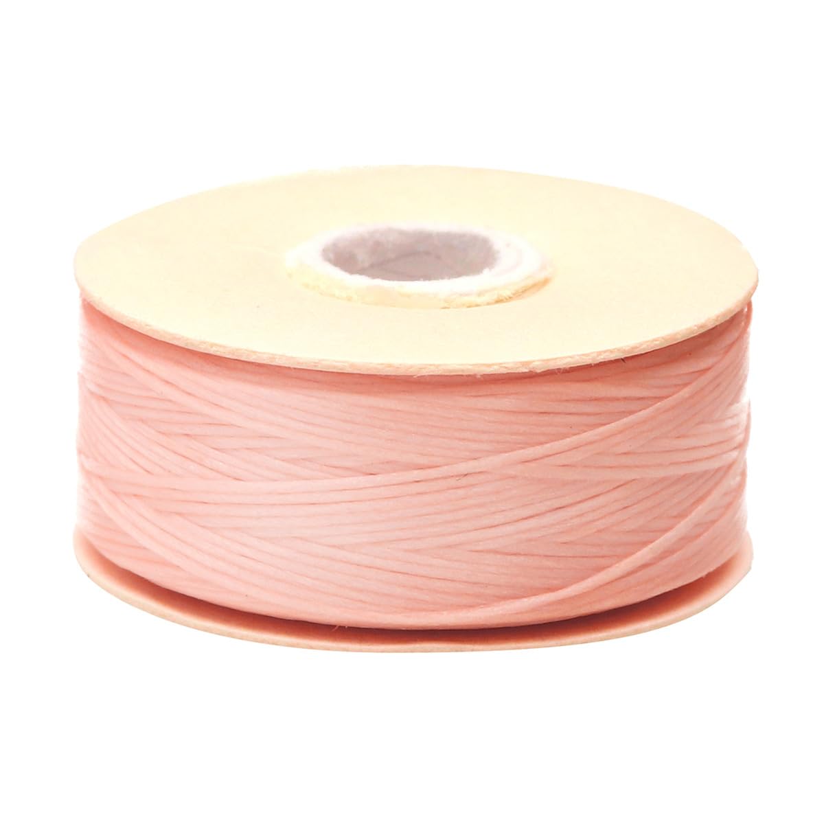 The Beadsmith Nymo nić – 10 sztuk, kolor różowy, rozmiar B, średnica 20 mm, szpula 72 metrów, wykonana z nylonu, do haftowania i tkania koralików, Off Loom i Loom oraz projekty rzemieślnicze