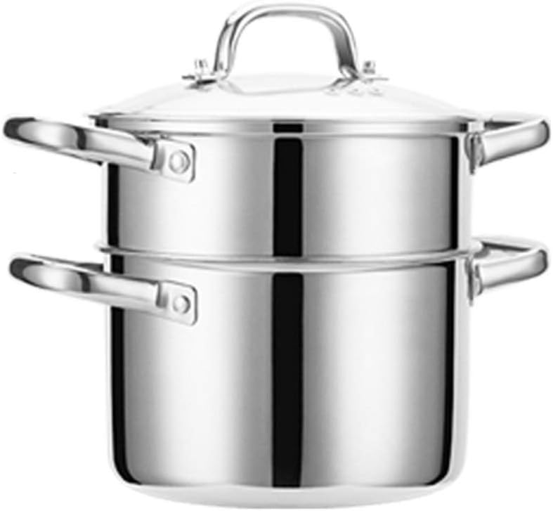 Stainless Steel Household Thickened Mini Small Thickened Gas Small Soup Pot Steamer