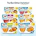 Dole Fruit Bowls Low Fat Apples & Creme Parfait Snacks, 4oz 24 Total Cups, Gluten & Dairy Free, Bulk Lunch Snacks for Kids & Adults