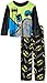 DC Comics Little Boys' Batman 2-Piece Fleece Pajama Set, Bat Black, 4