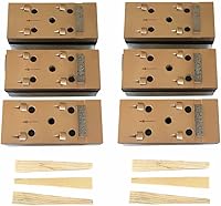 Vista 6 de Bloques de molienda de hormigón de diamante para EDCO, Husqavarna/Diamond Products, juego de 3, grano #18/20