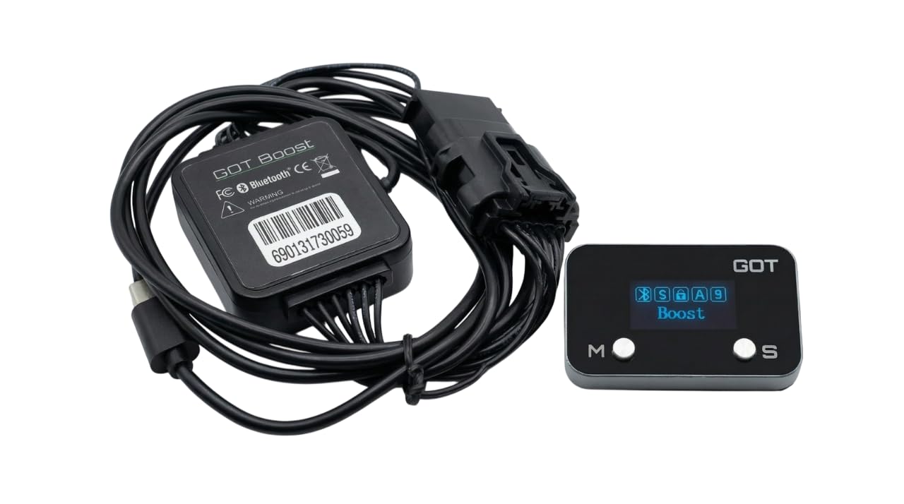 GOT Boost Smart AI Car Throttle Device Compatible HYUNDI KEA Verna, Carnival, Alcazar,Creta Seltos,Carens Diesel Petrol CNG 12 Modes AI Technology Plug&Play Car Performance Boost