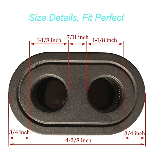 HEYZLASS 593260 798452 Air Filter Cartridge, Compatible with Briggs & Stratton 4247 5432 550E-550EX Series Lawn Mower Engine Parts Air Filter (5) - Image 3