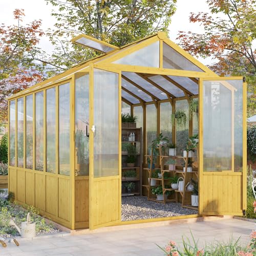 Jocisland Wooden Greenhouse