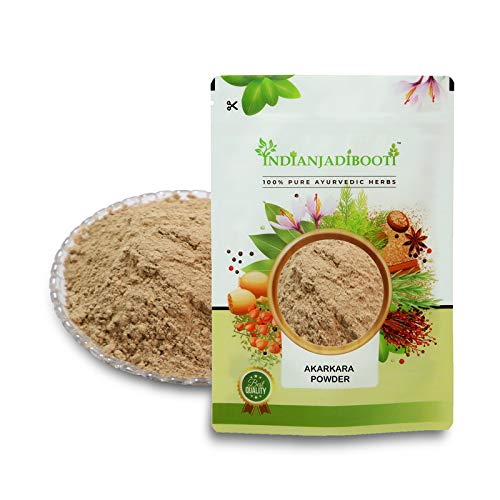 Image of IndianJadiBooti Pure Akarkara Powder (Pellitory Root) | Traditional Botanical for Oral Harmony, Vocal Clarity & Nervine Vitality 250 Grams