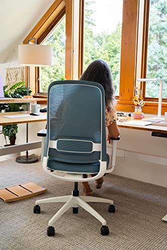 Image of Fully Alani Desk Chair - White /Grey