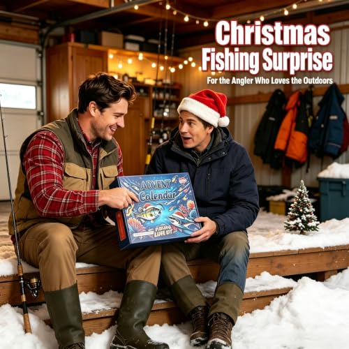 Fishing Advent Calendar 2026, 24-Day Christmas Fishing Lure Gift Adult - image 6