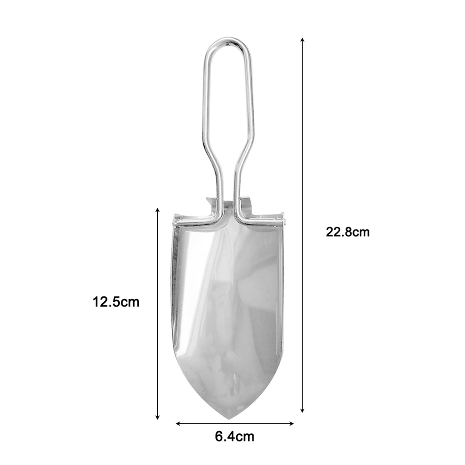 Mini Pelle Pliable et Pliante avec Sac de Rangement Outils de Jardinage en Acier Inoxydable Pelle de Camping Outils de Plantation de Jardinage