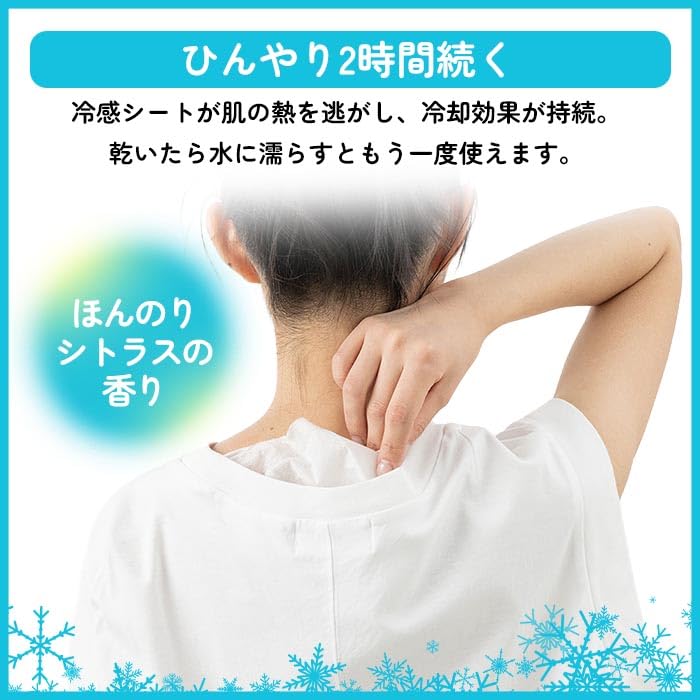 Amazon.co.jp: CRAZY COLD 着るだけアラスカ 冷感シート 8枚入 男女