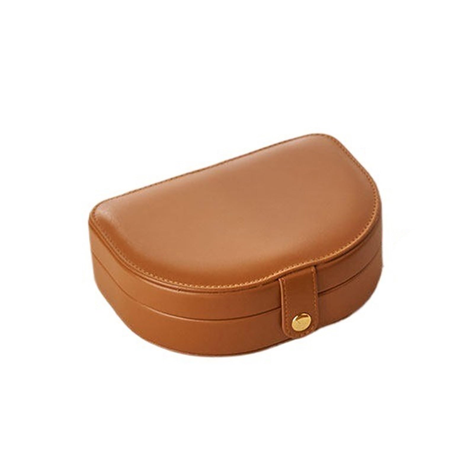 Shihan-2015 Jewelry Organizer Travel Jewelry Case Leather Box For Rings, Necklaces, Bracelets, Earring Holder Organizer Storage Jewelry Storage Case(Bruin)
