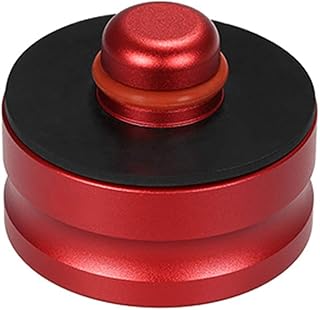 Yuangang Aluminum Solid Jack Lift Point Pad Adapter Jack Lifting Pad Tool Chassis DedicatedSafety Raising Tesla Driving, Protect Car Jack from Damaging and Battery for Tesla Model 3 (Red, 1PCS)