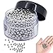 300 Pièces Boules de Nettoyage pour Carafes Perles de Nettoyage de 4 mm Acier Inoxydable Perle Nettoyage Billes de Nettoyage en Acier Inoxyable pour Carafe et Autres Produits en Verre