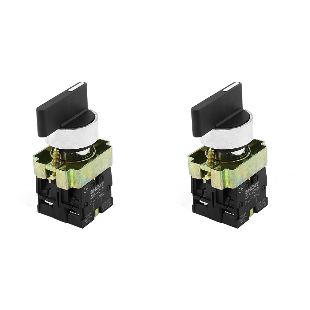 ZB2-BE101 Selettore rotativo SPDT 2NO 4 terminali 3 Posizioni AC600V 10A xiaguolingsm