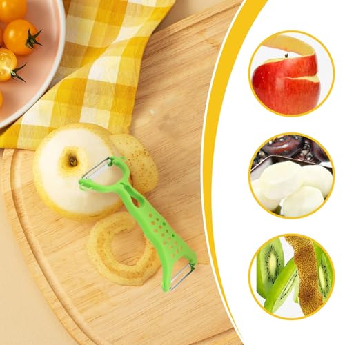 Tailler En Filaments Peeler, Grattugia E Pelapatate Multifunzionale Per Verdure, Grattugia Per Verdure A Doppia Faccia, Tailler En Filaments Peeler, Pelapatate Manico Ergonomico Per Frutta, Verdura - immagine 5