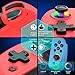 Joso Mobile Gaming Controller for iPhone/iPad/Tablet, Android Wireless Controller with Hall Effects Joysticks, Support PC/Switch, Play Cloud Games/PS Remote Play/COD/Genshin Impact & More - Blue+Red