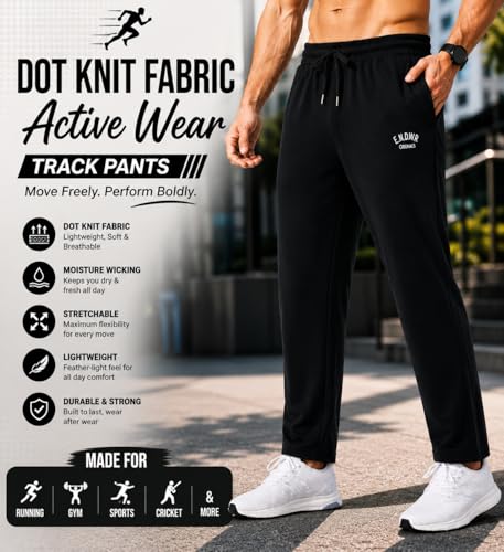 Image of ENDEAVOUR WEAR Loose fit Super Soft Active Wear Track Pants for Man | Track Pant for Men