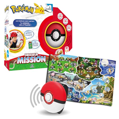 ZANZOON, Pokémon - Dresseur Mission (Version française), Jeu de société ludique et immersif, Capture Tous Les Pokémon, 1 Joueur, pour Les Enfants à...