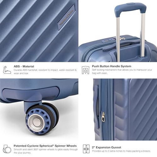 Traveler's Choice Elm Expandable Spinner Luggage Set 29" Large の商品画像 3