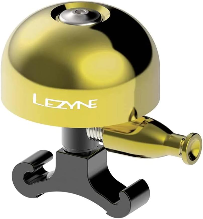 Lezyne Classic Brass Bell sonnette vélo puissante laiton 85 dB timbre clair