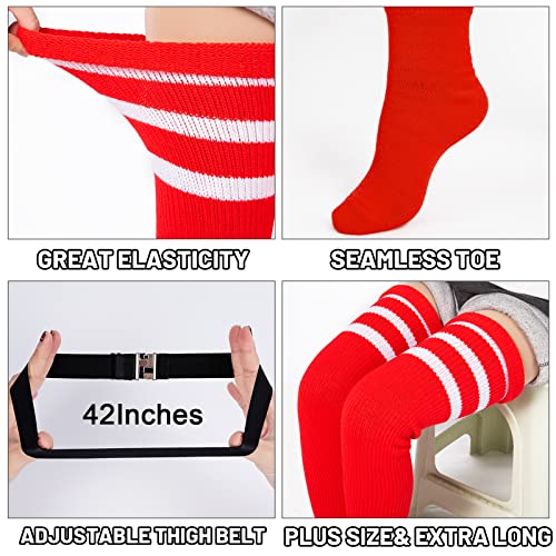 Image of Abodhu Plus Size Thigh High Socks for Thick Thighs Women- Extra Long Widened Extra Long Thick Knit