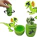 Jofan 5 Pack Dinosaur Building Blocks Easter Eggs Dinosaur Toys Inside for Kids Boys Girls Toddlers Easter Basket Stuffers Fillers Gifts