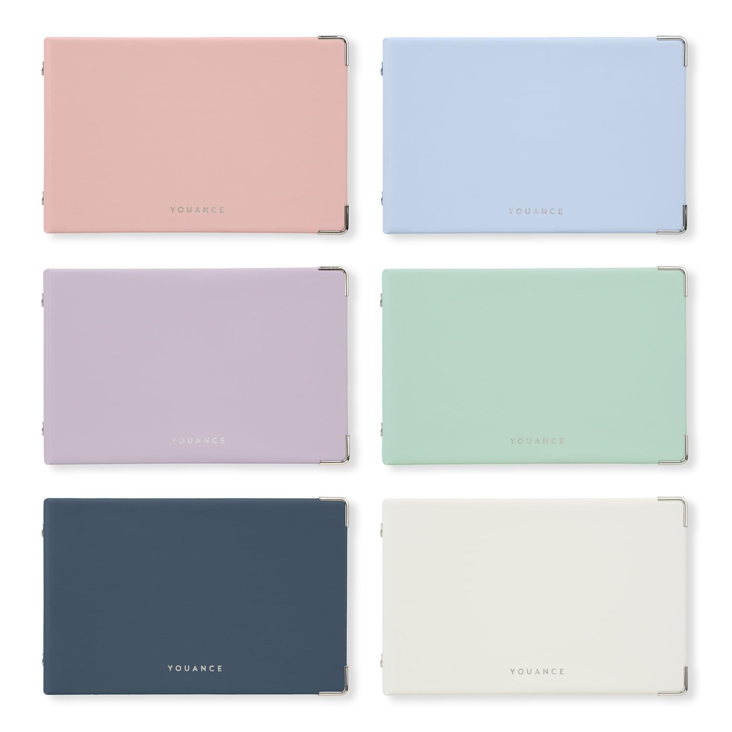Maruman Classeur à feuilles mobiles Yuance Mini FM64-38, 5 trous, rose clair