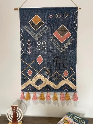 Boho Decor Large Macrame Wall Hanging Tapestry Housewarming Gift Farmhouse Decor Colorful Entryway Decor Handmade Gift Mothers Day #TOP5