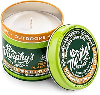 Murphy’s Naturals Mosquito Repellent Candle | Made with Essential Oils and a Soy/Beeswax