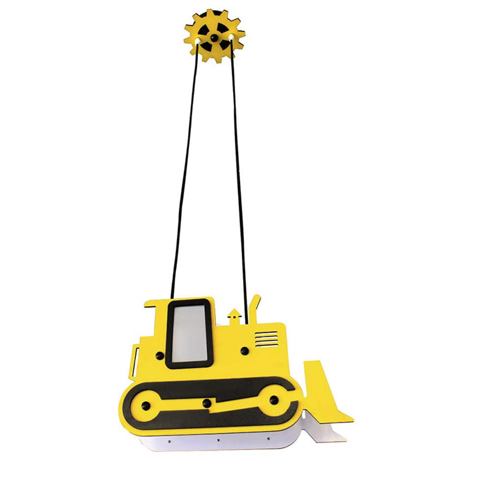 wonderlamp W-A000120 Lámpara de Techo Infantil Excavadora