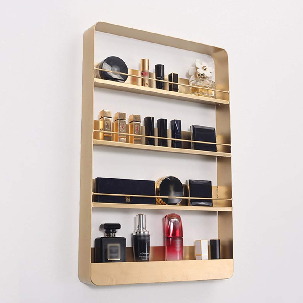 qohoio Wandplanken 2 stuks 100 x 40 cm, zilverkleurig, roestvrij staal, zwevende planken, planken voor muur, wandplanken voor slaapkamer, woonkamer, badkamer en keuken, zwevende plank | wandplank voor