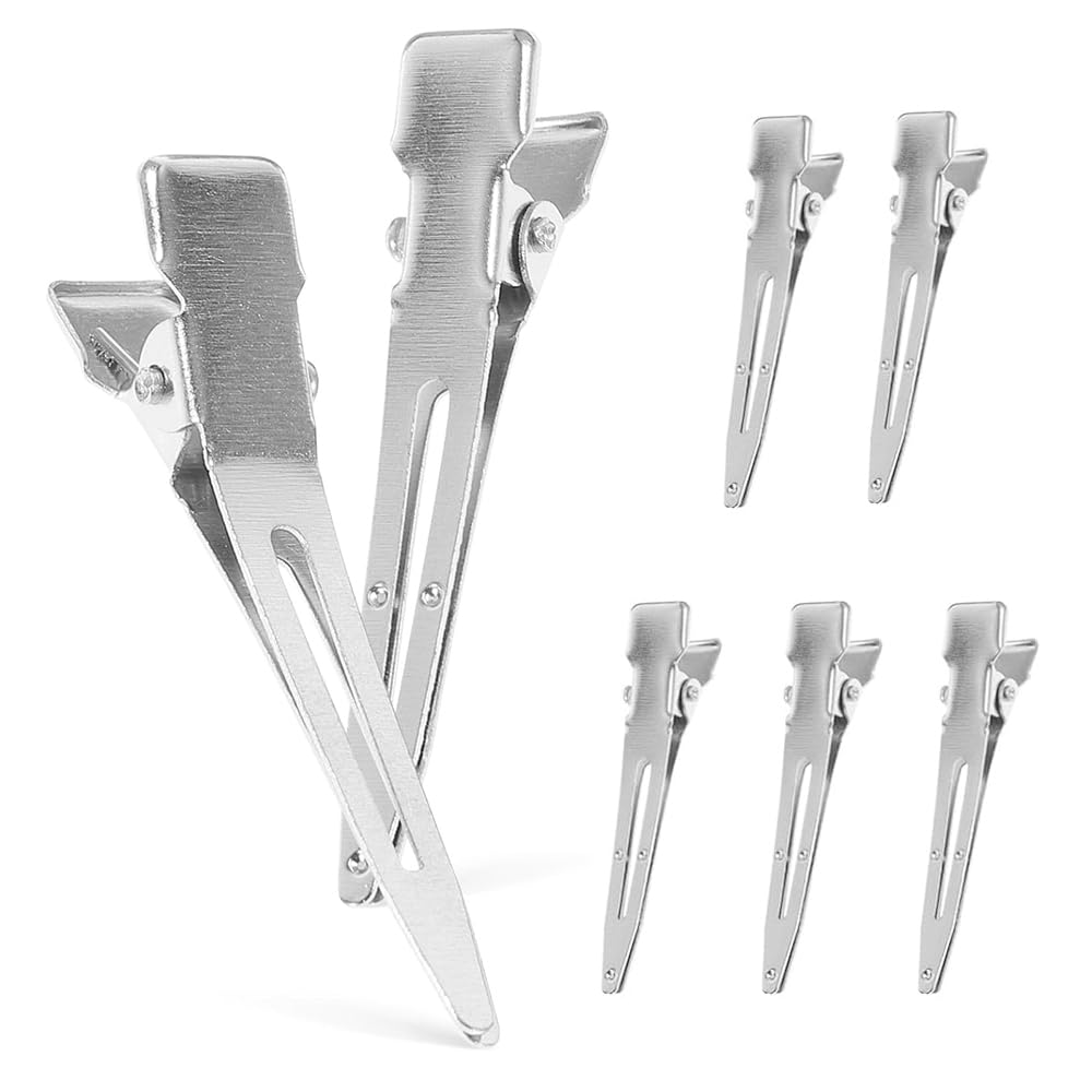 Amazon.co.jp: 5本セットダッカール ヘアクリップ プロ用ヘアピン ワニ