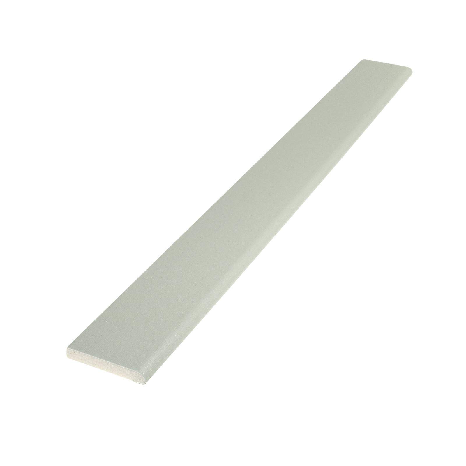 Pencil Round Architrave uPVC Plastic Finishing Trim Moulding (2.5m) - 45mm, Agate Grey