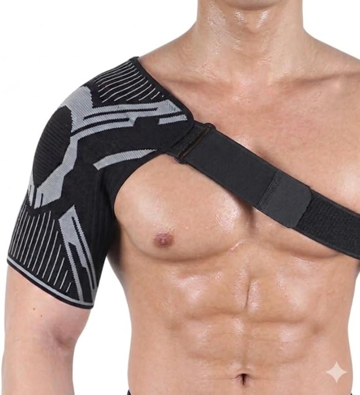 SWZEC Shoulder Brace 3D Compression - Rotator Cuff Shoulder Brace (Universal Fit Left/Right) Original