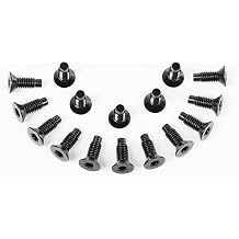 GRAND ORANGE 16PCS Windshield Frame Torx Screws/Bolts/Fas, Compatible with Jeep Wrangler TJ YJ CJ 1976-2006 J4004956, 6035757K Black