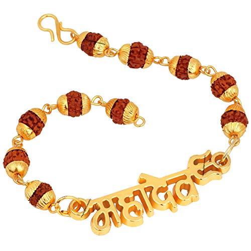 Image of Mahi Rudraksh Bracelet for Men (PABR1100420PR)