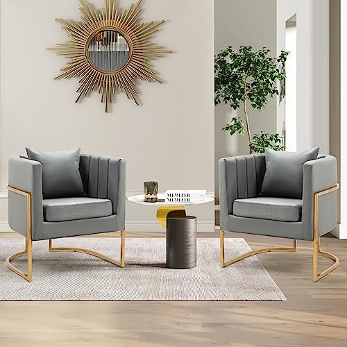 Velvet Bliss Accent Chair Set – product image 2